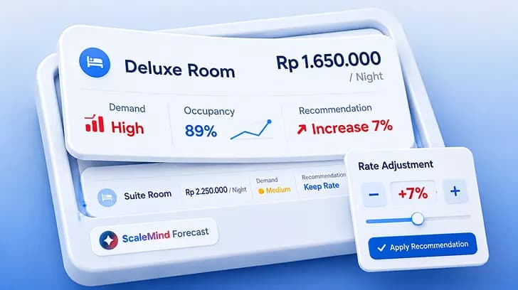 Harga Kamar Lebih Tepat