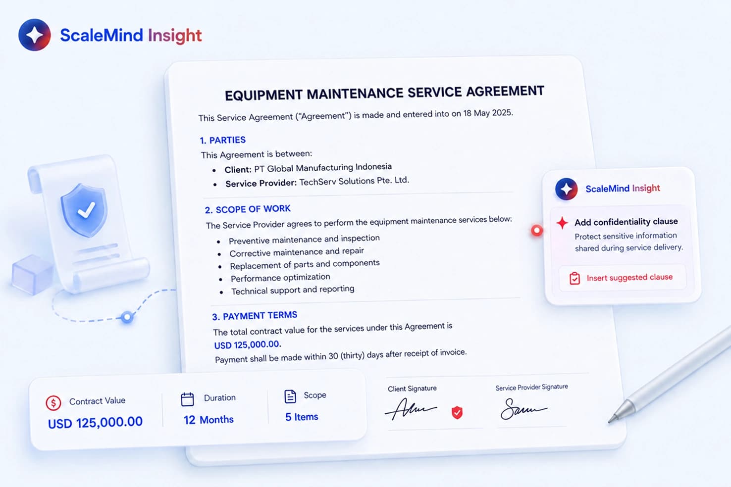 Service Contract Builder