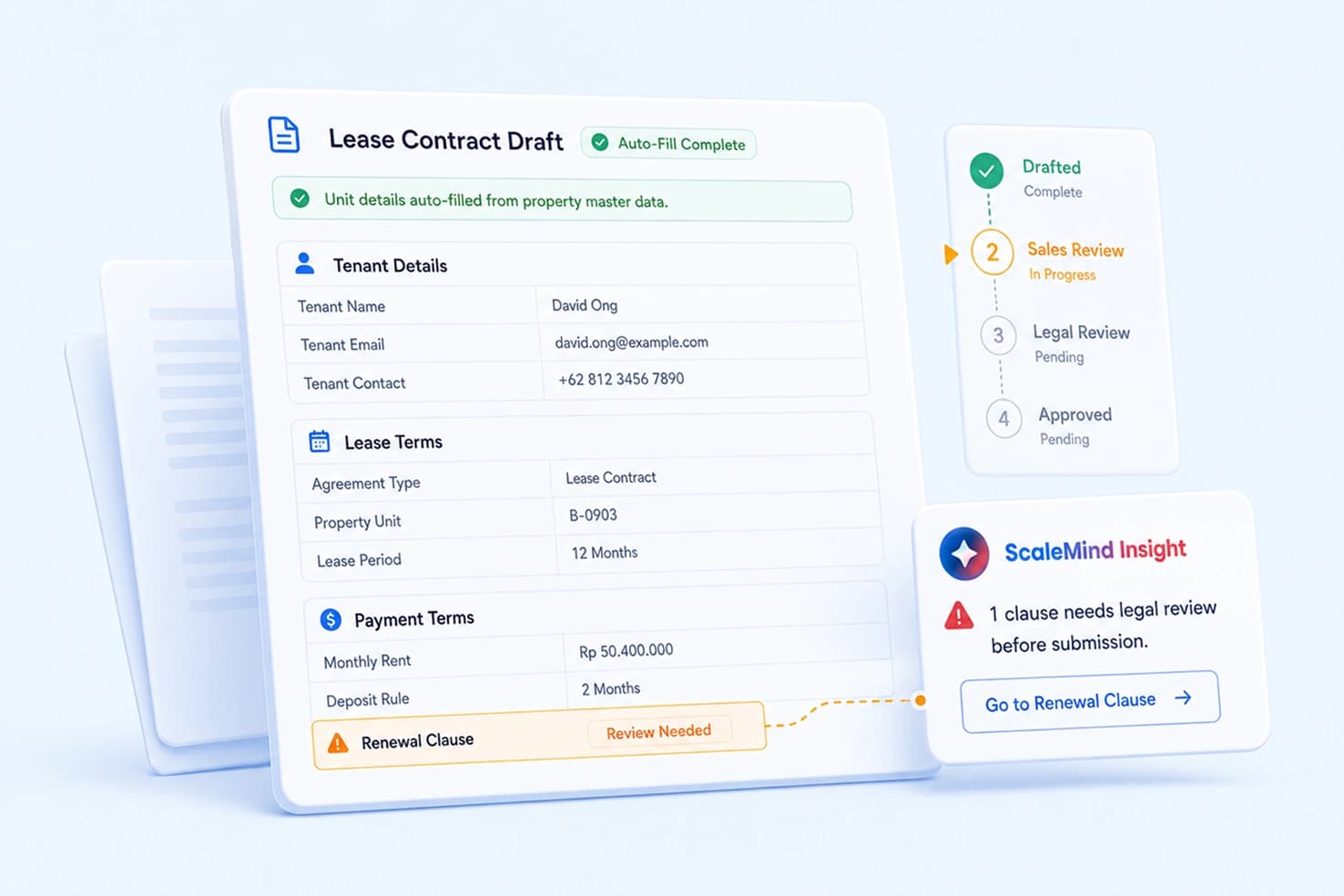 Contract Agreement Builder