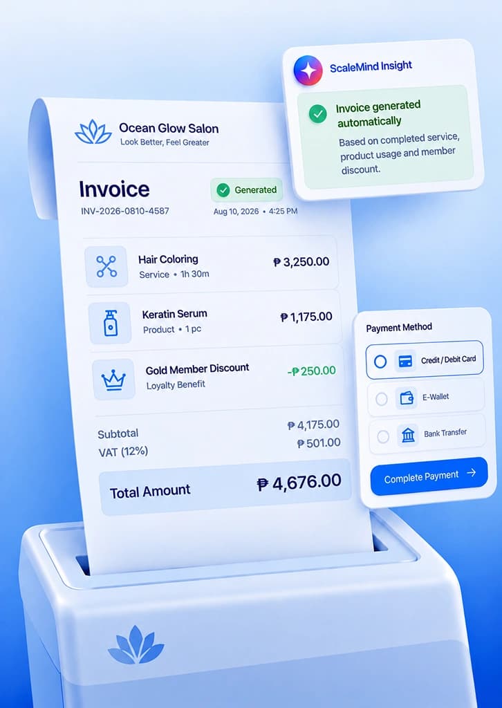 Error-free Invoicing