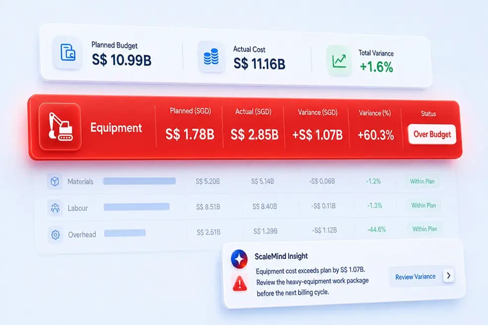 Budget Estimate Tracking