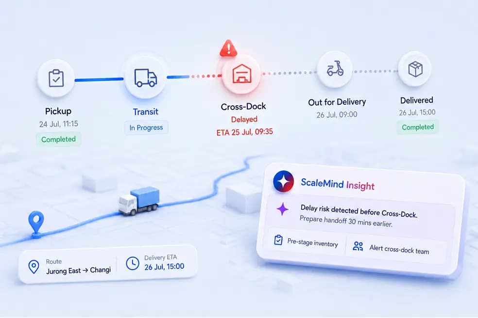Multi-Stage Shipment Tracker