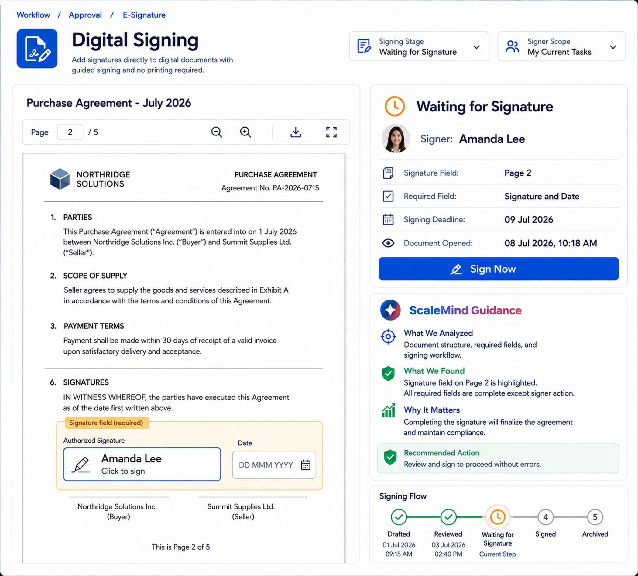 Digital Signing