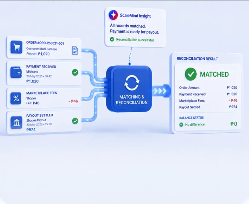 Cleaner Payment Matching
