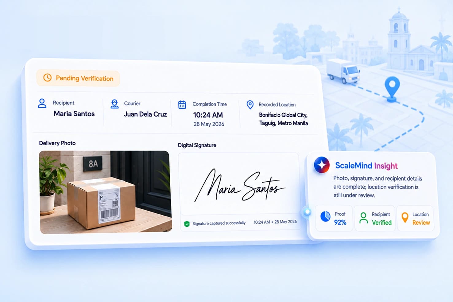 Proof of Delivery Capture