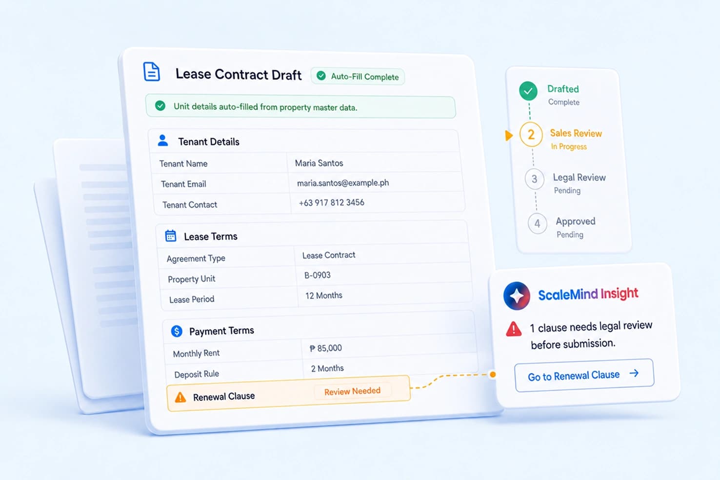 Contract Agreement Builder