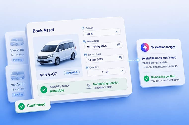 Rapid Asset Booking
