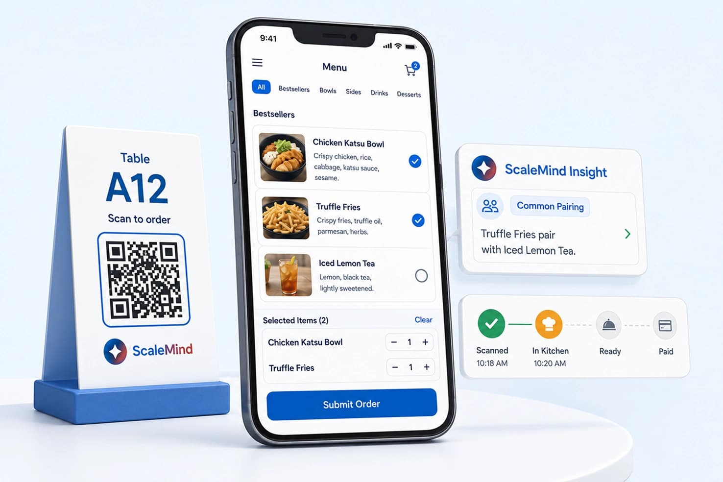QR Self Ordering