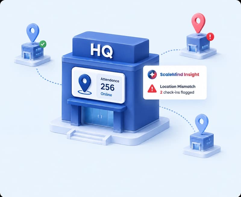 Monitor Multi-Location Teams