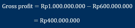 rumus hitung gross profit margin