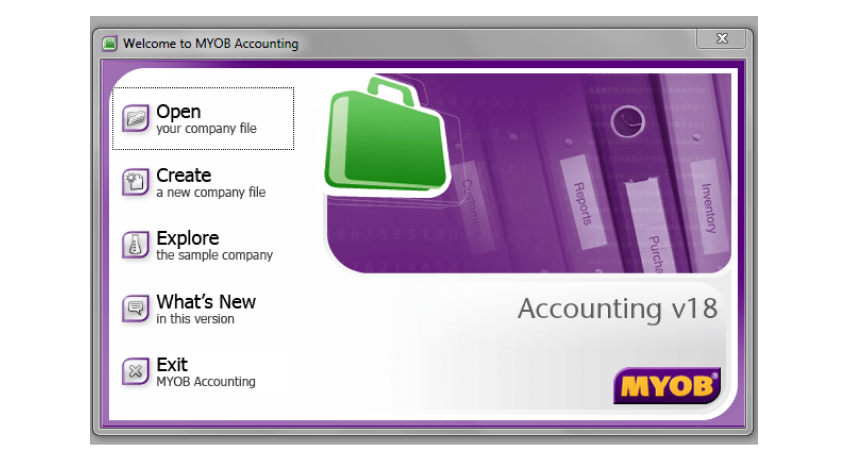 fitur dan modul myob accounting