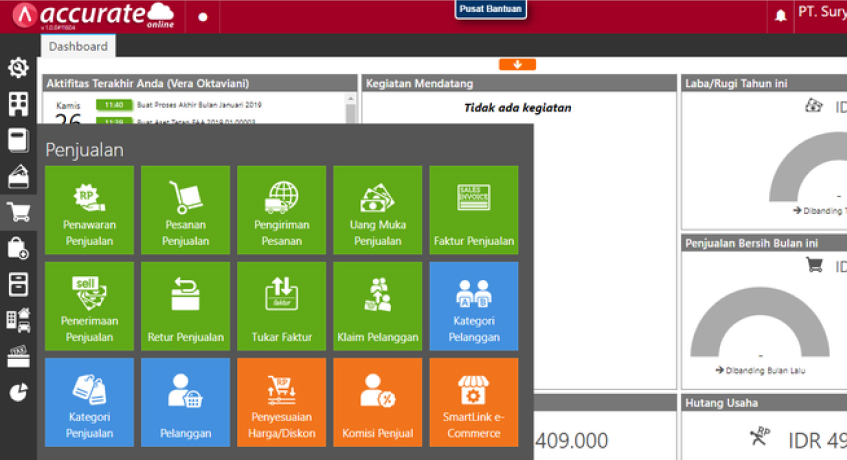 Aplikasi Accounting Accurate