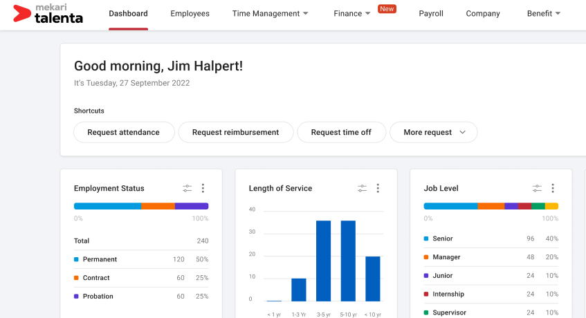 HR System Mekari Talenta