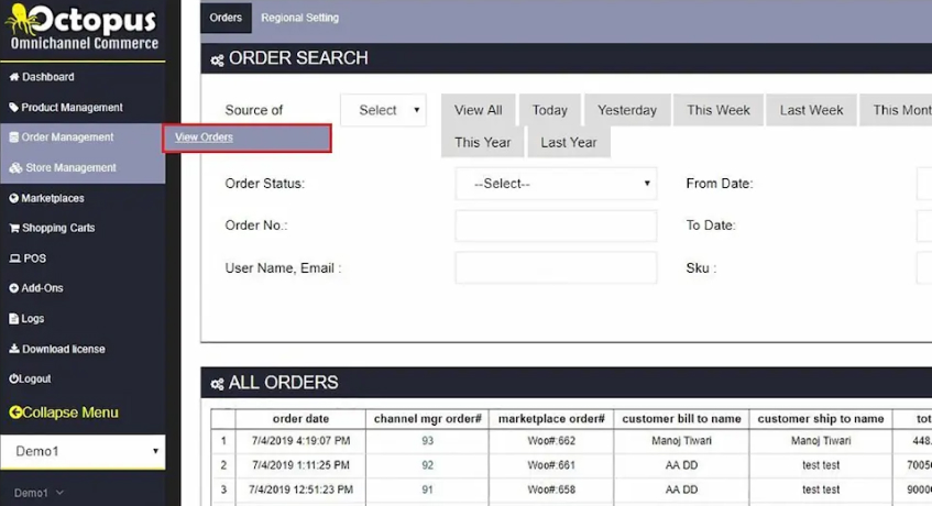 Software POS Oktopus