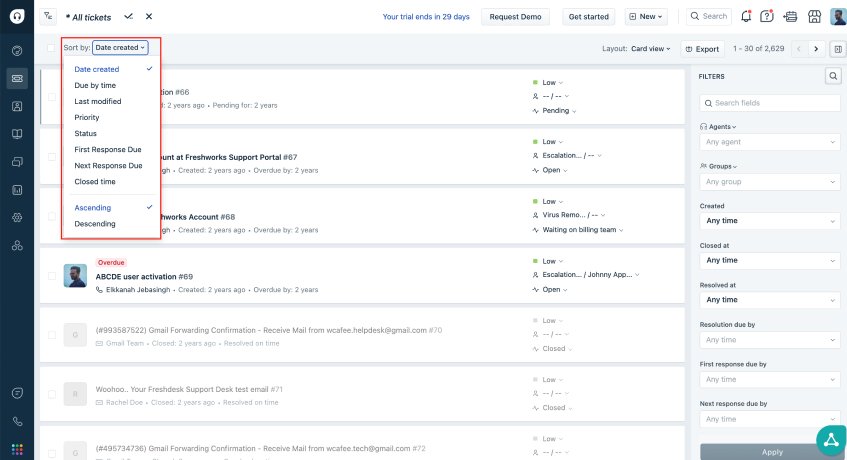 Freshworks Help Desk Software