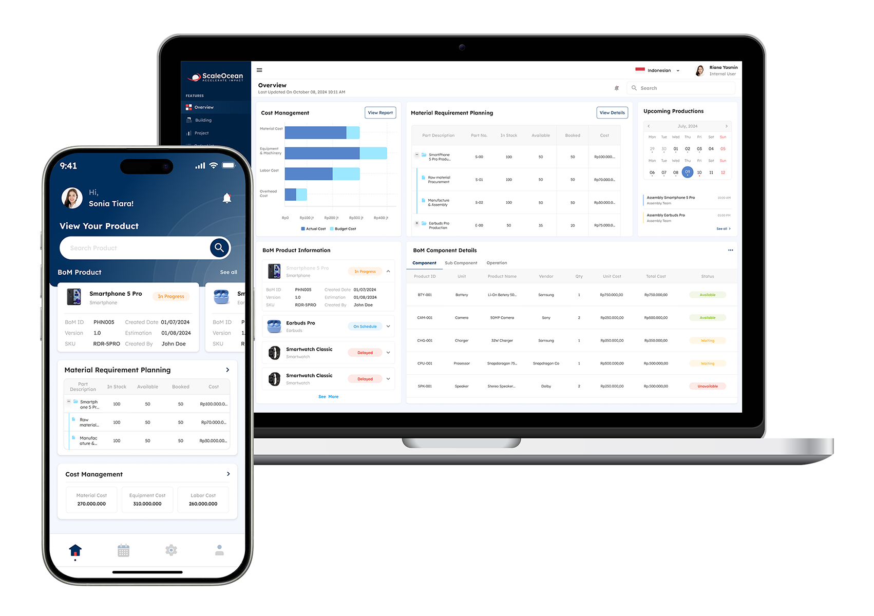 Tingkatkan Efisiensi Perencanaan Produksi dengan Manufacturing ERP ScaleOcean