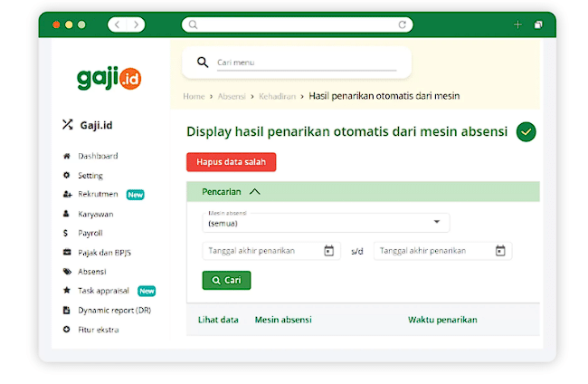 Aplikasi Payroll Indonesia Gaji.id 