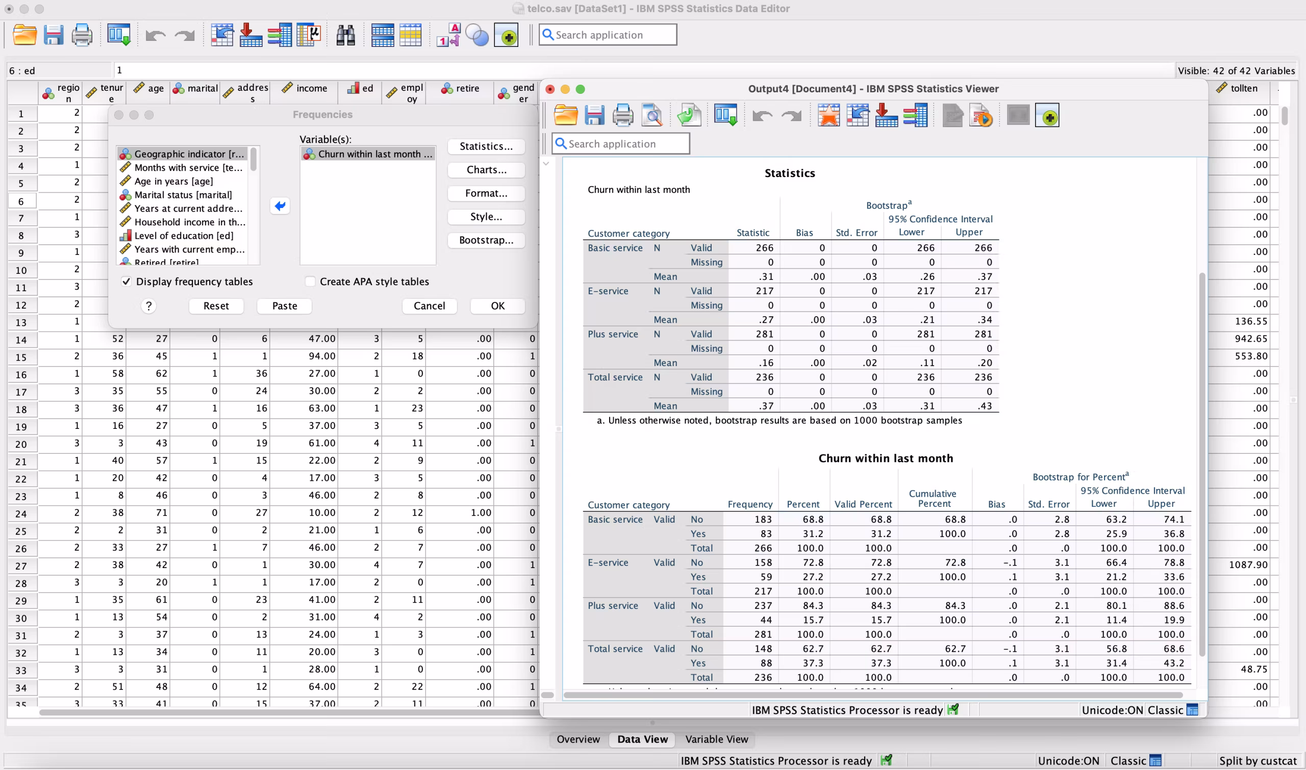 IBM SPSS Software pengolah data