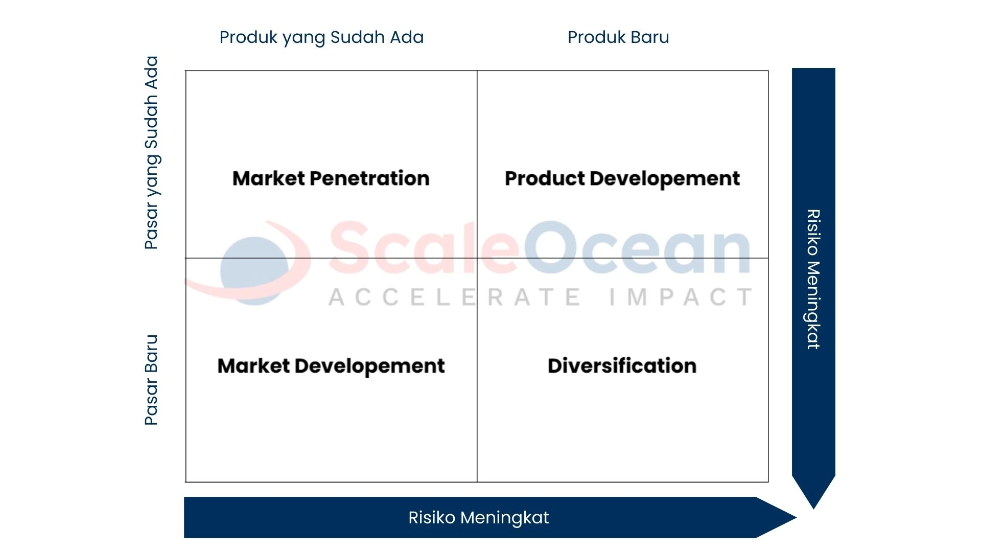 contoh kuadran Ansoff Matrix