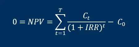 Rumus Menghitung IRR