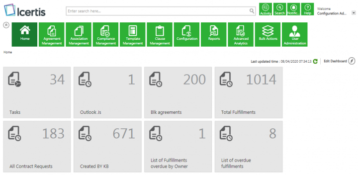 Sistem Kontrak Digital Icertis