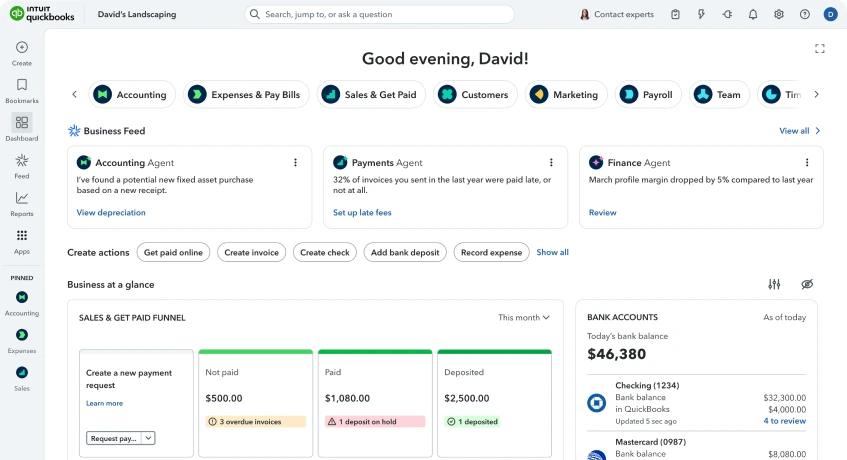 Aplikasi Pembukuan Keuangan Perusahaan Quickbooks