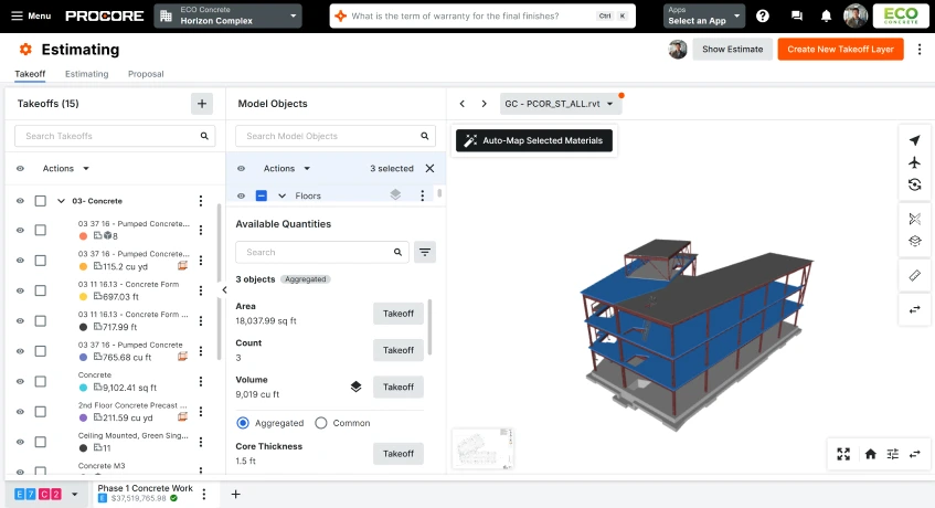 Aplikasi untuk Kontraktor Procore