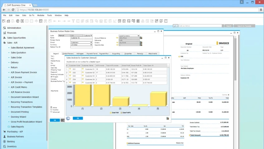 Software ERP SAP Business One