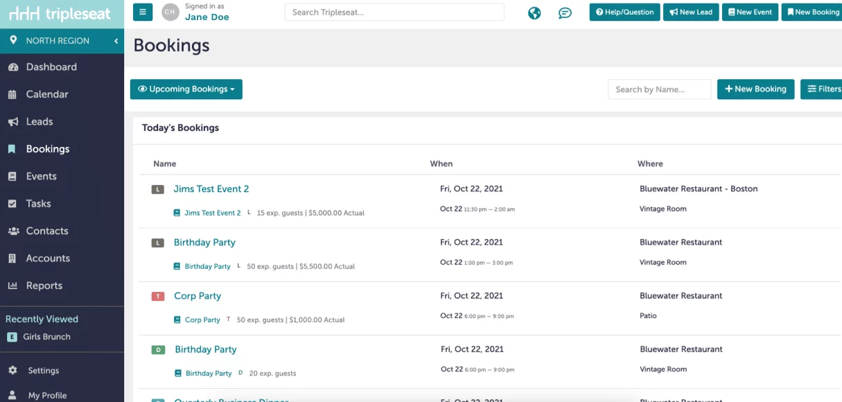 Aplikasi manajemen catering Tripleseat