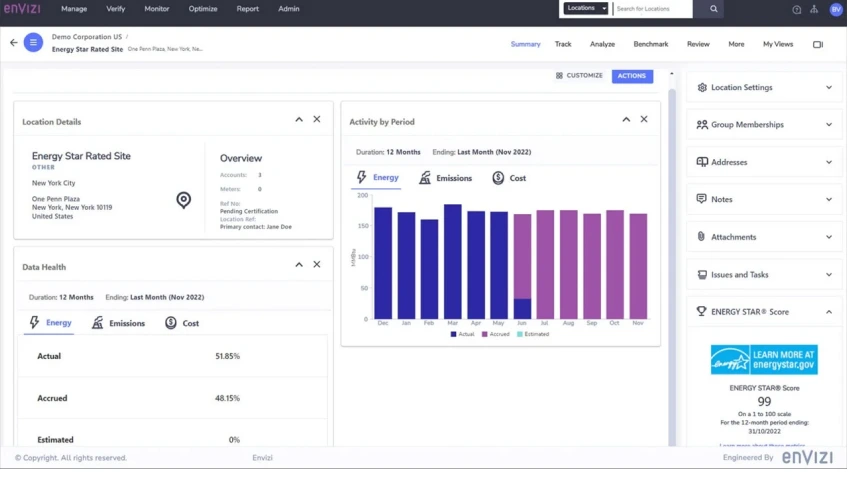 ESG Software IBM Envizi