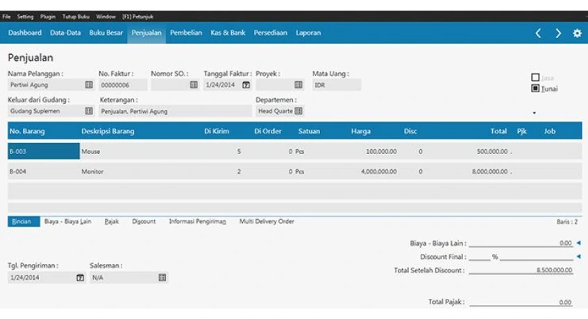 Software Akuntansi Zahir