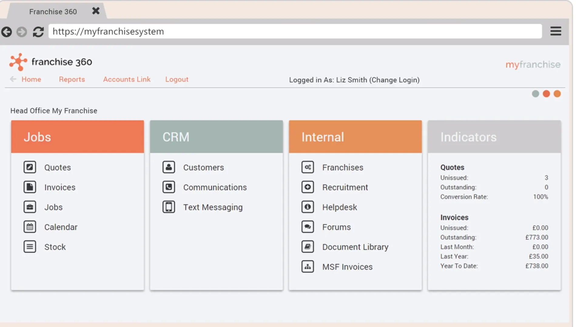 Aplikasi Fleet Management Franchise 360