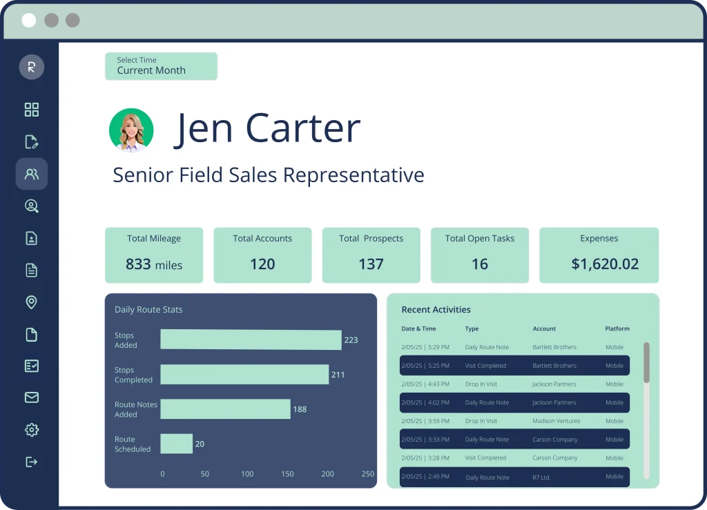 RepMove Field Sales Software