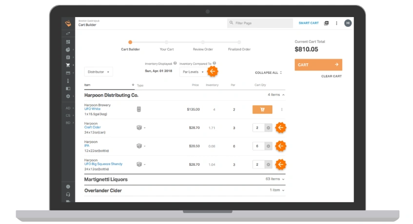 Bar Management Inventory Software: BevSpot
