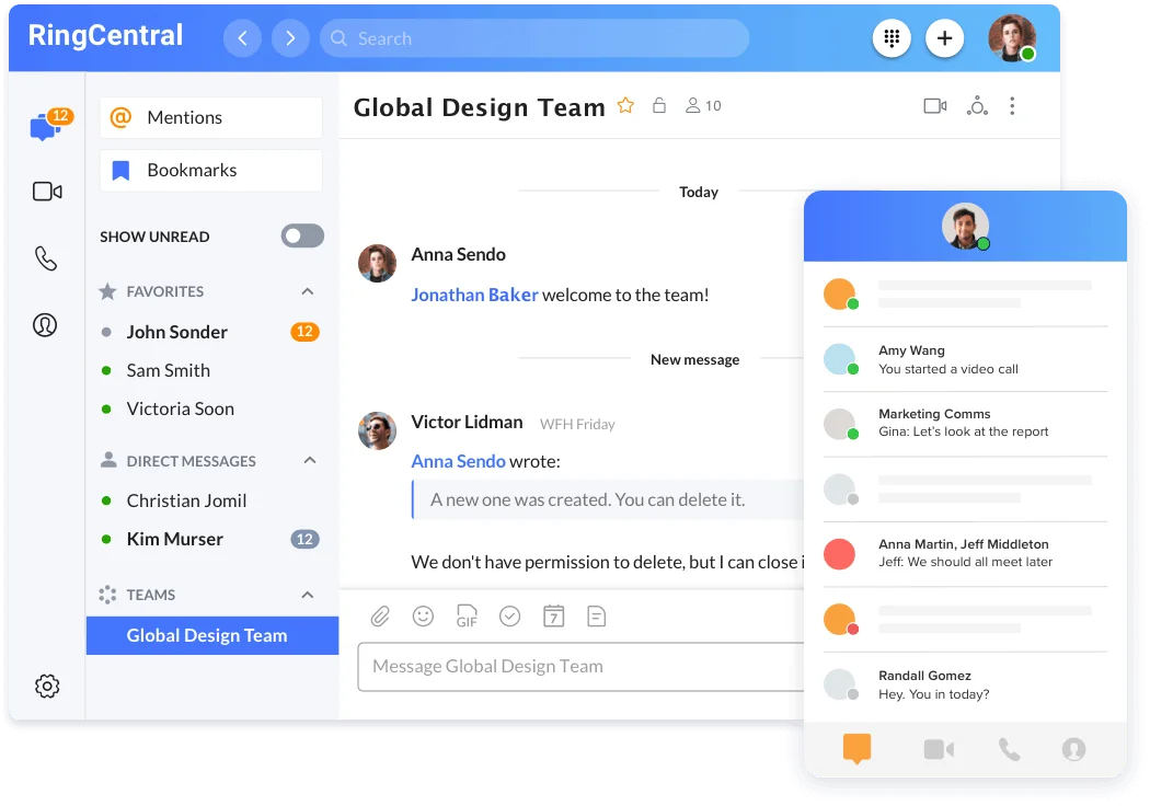 Aplikasi Bisnis RingCentral