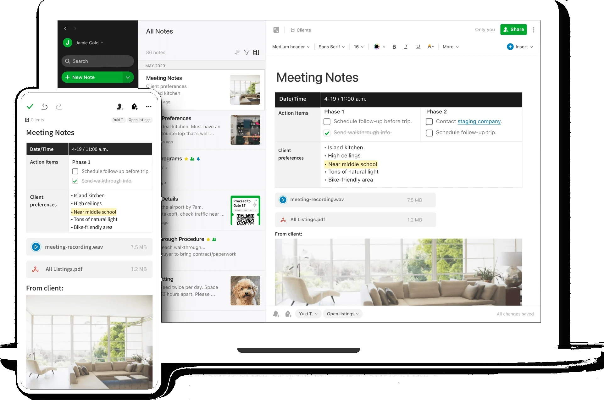 Aplikasi Manajemen Perusahaan Evernote