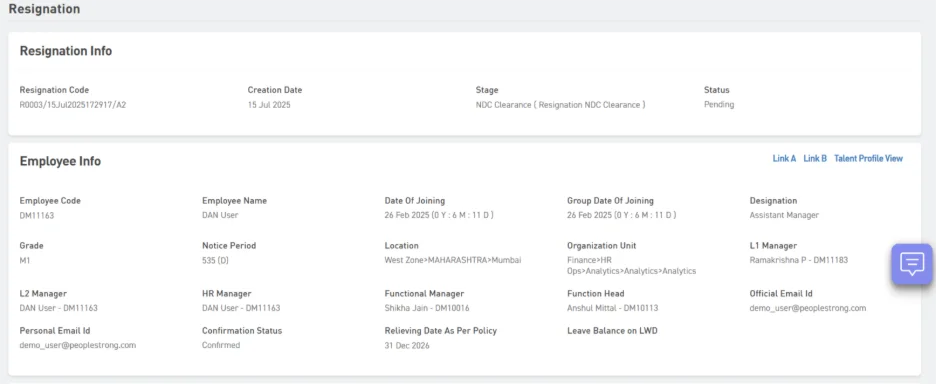 Onboarding and Offboarding Software PeopleStrong