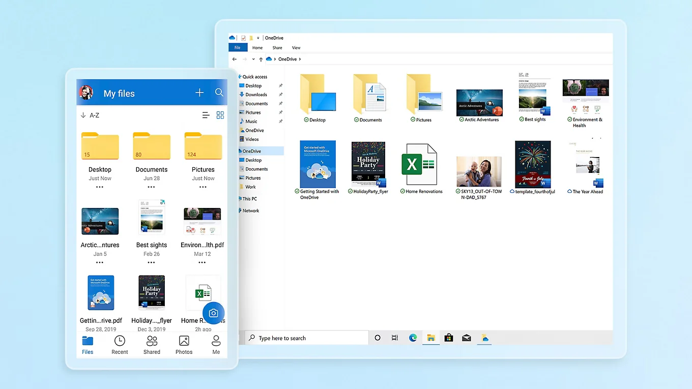 Aplikasi Arsip Digital Microsoft One Drive