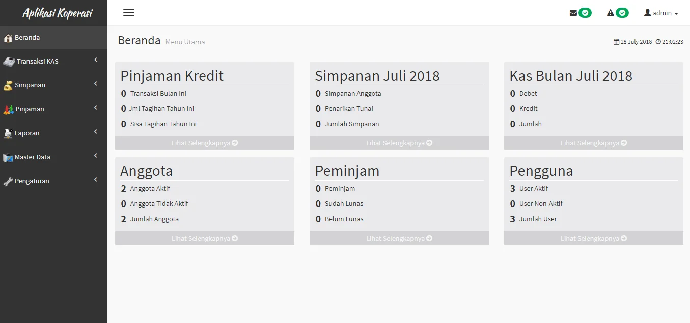 Aplikasi SPP Sapoy Corp