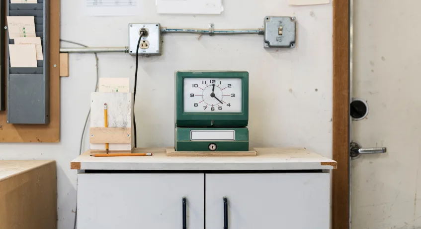 Cara Kerja Mesin Absen Ceklok