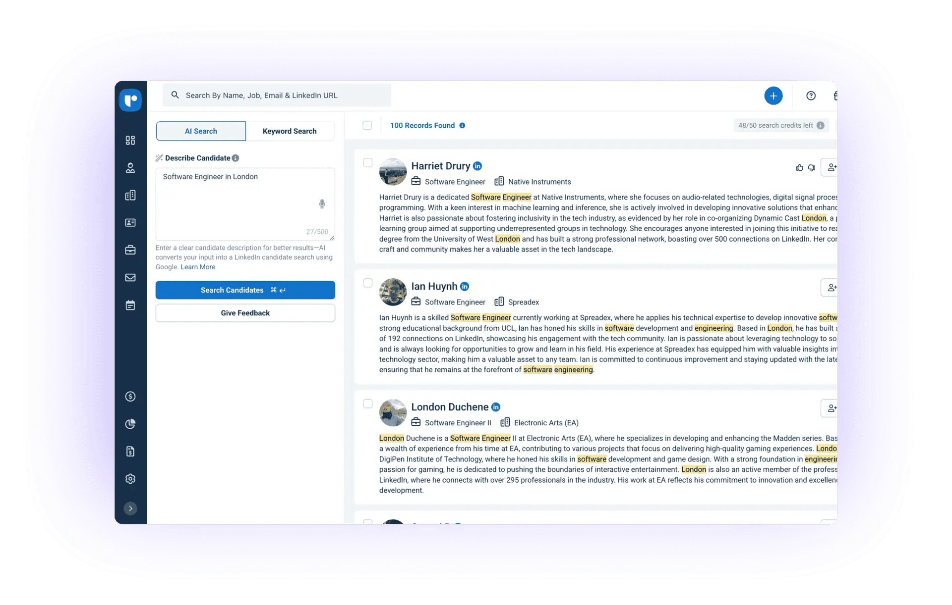 Recruit CRM and Talent Acquisition Software