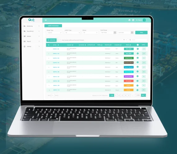 Freight Forwarding Software Oaktree