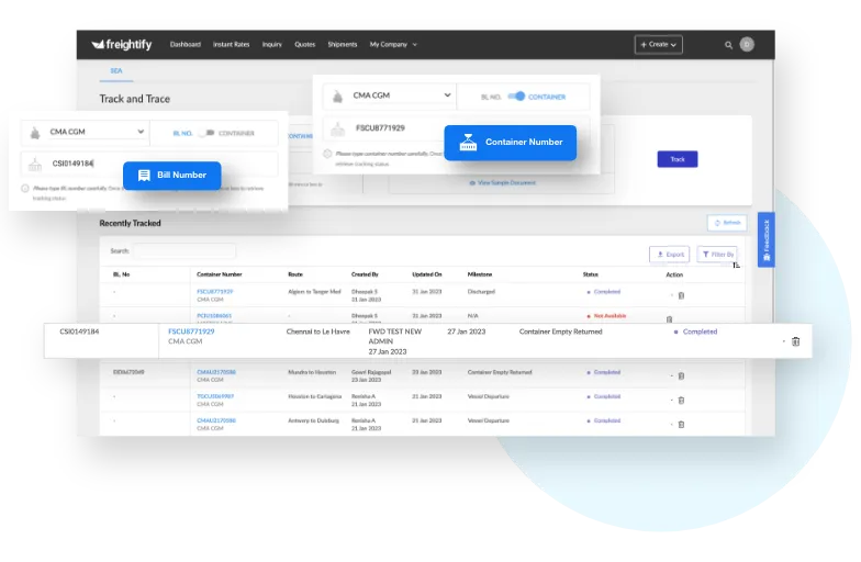 Freight Forwarding System Freightify