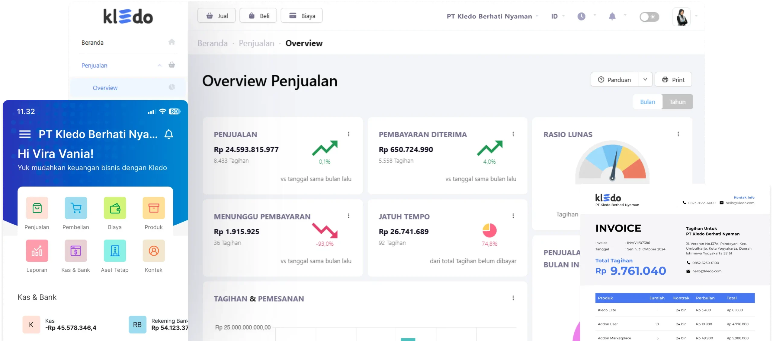 Software Hutang Piutang Kledo