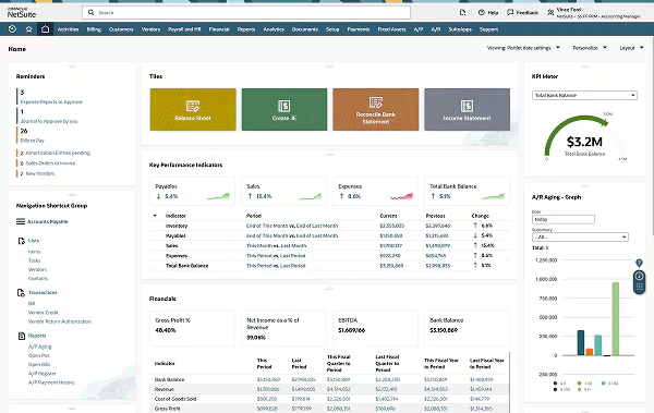 Modul dan Fitur Utama Oracle Netsuite ERP