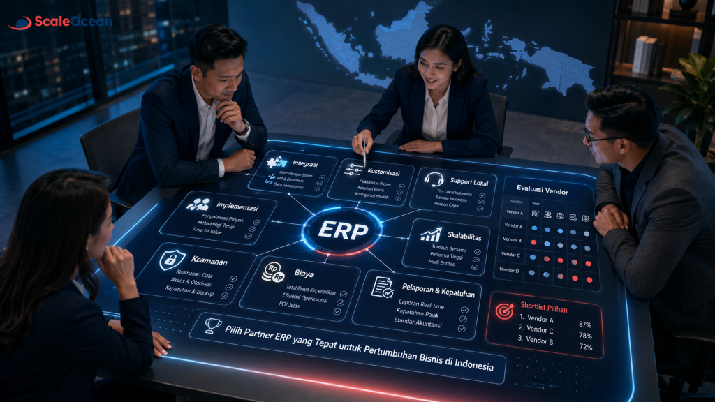 Kriteria Memilih Perusahaan ERP yang Tepat di Indonesia