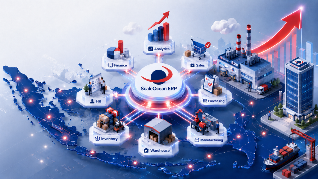 ScaleOcean sebagai Solusi ERP Terintegrasi untuk Pertumbuhan Bisnis di Indonesia
