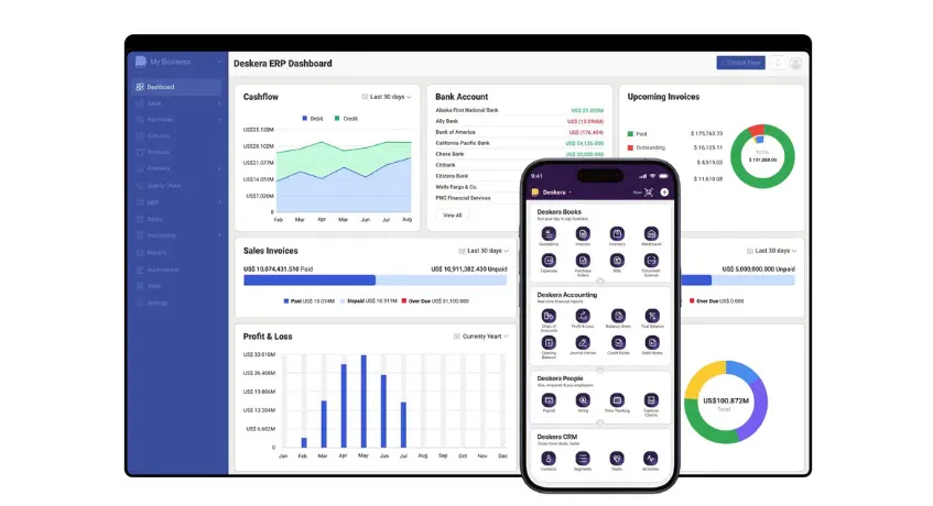 Apa Saja Fitur Utama Deskera ERP