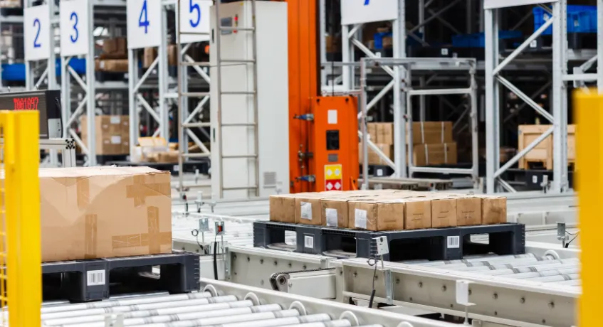 Komponen Utama dalam Robotic Palletizing System