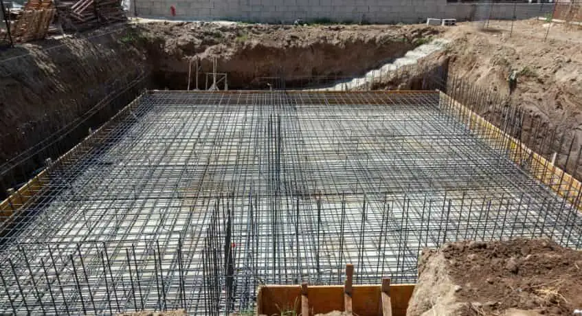 several types of foundation in building construction